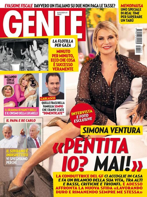 Title details for Gente by Hearst Magazines Italia spa - Available